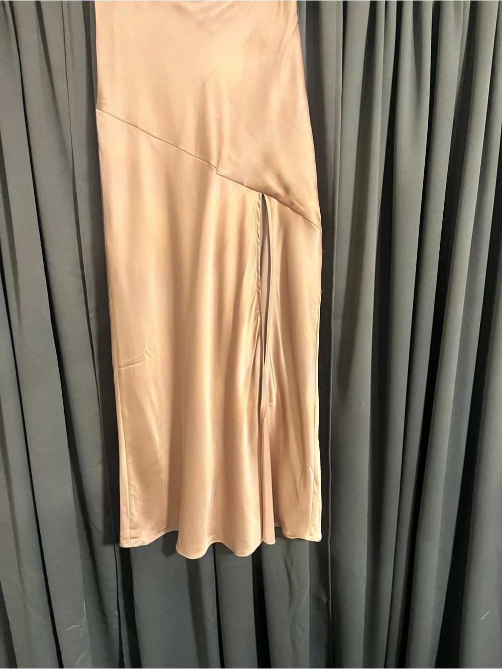 Pink Lily flowing satin